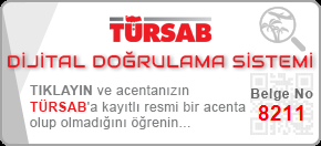 Türsab Belgesi